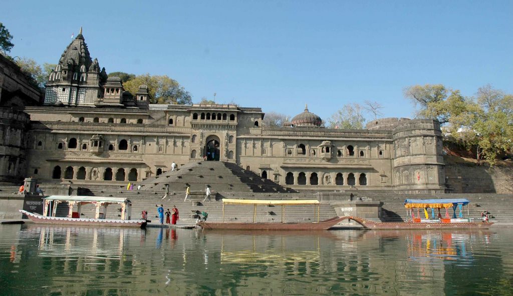 Narmada River Maheshwar Madhya Pradesh India