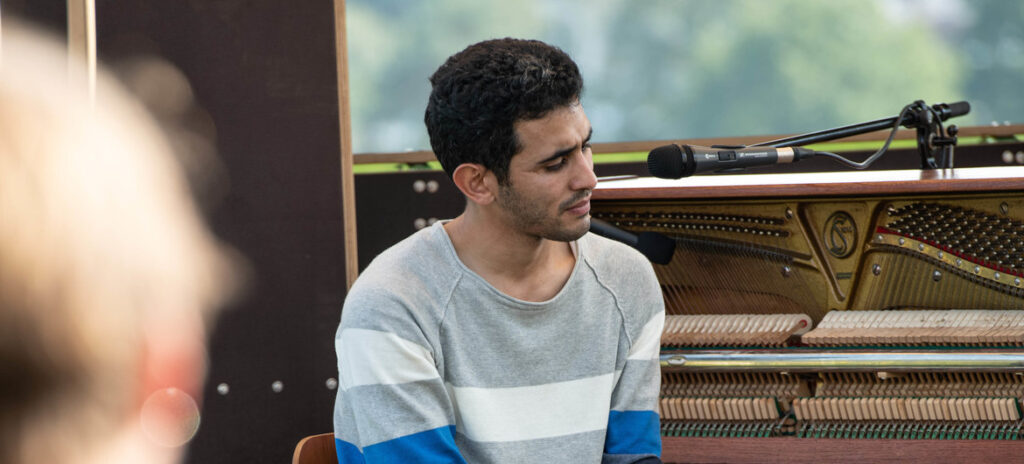 Palestinian Pianist