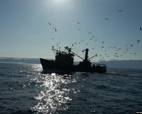 Russian trawler sank