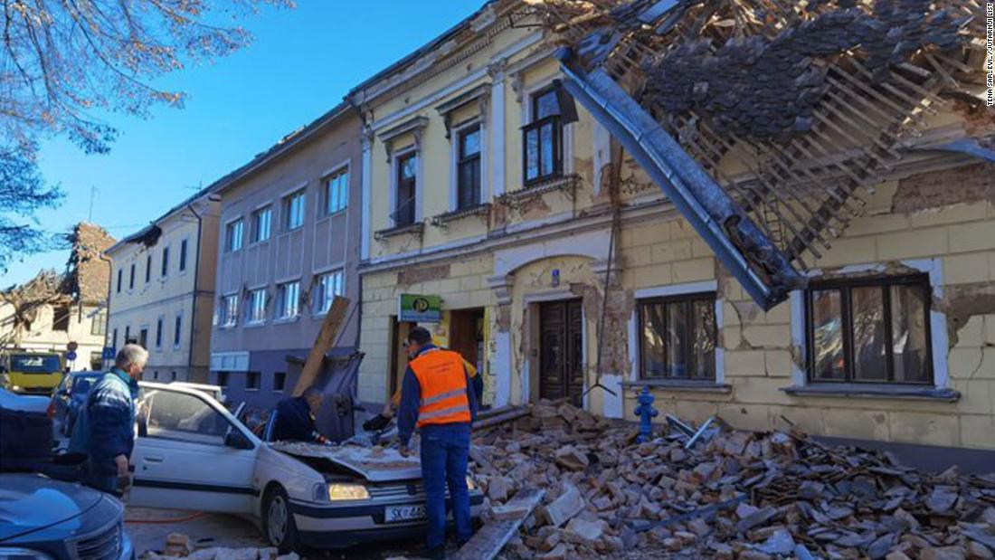 Croatia earthquake