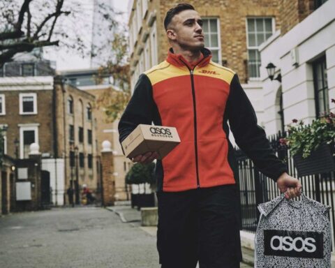 dhl asos
