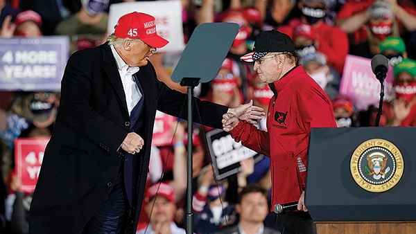 Donald Trump Dan Gable