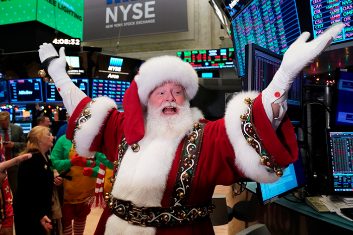 Santa Claus rally