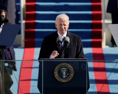 Inauguration of Biden as 46th President of United States