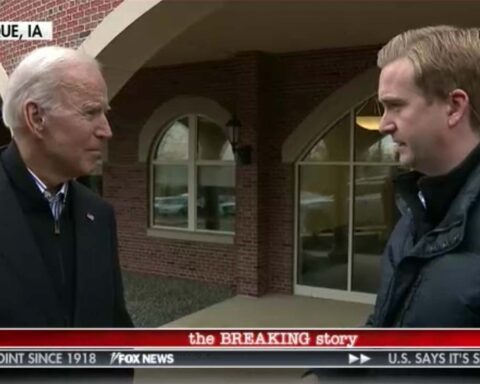 Peter Doocy as a White House correspondent