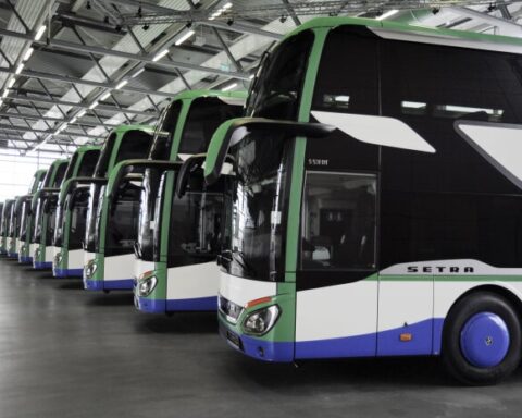 new Setra buses for Geldhauser