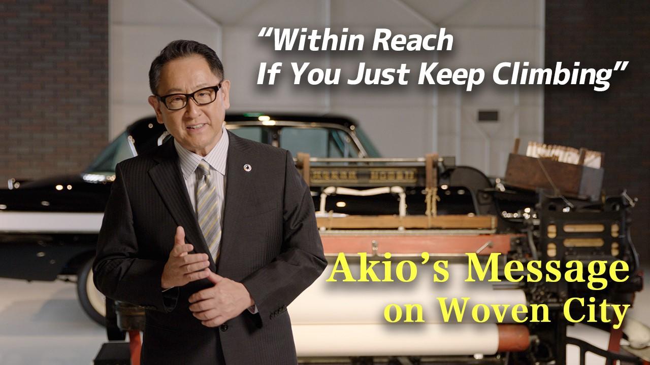 Akio message