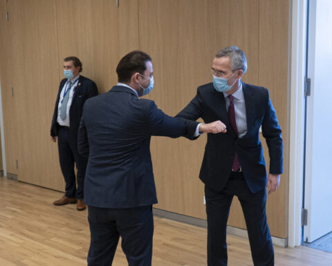 The Minister of Foreign Affairs of North Macedonia visits NATO