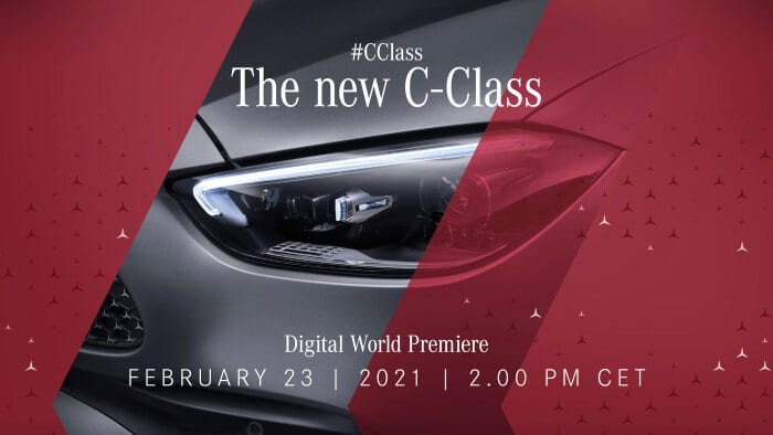 new C-Class on Mercedes