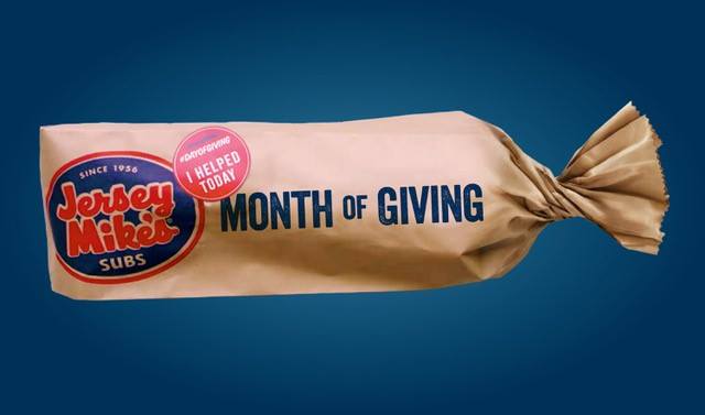 Jersey Mike’s for Month of Giving
