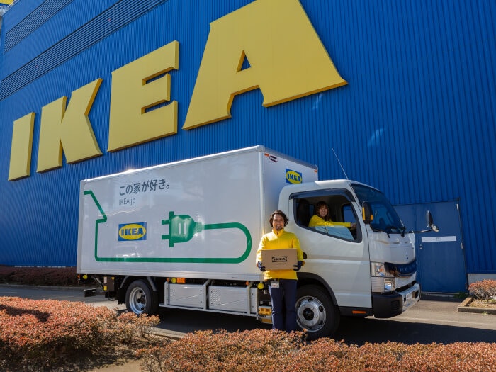 IKEA Japan Daimler FUSO eCanter