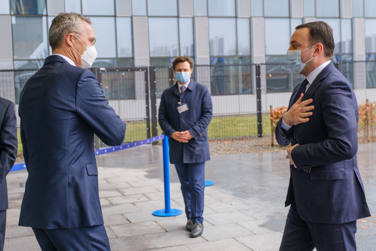 Prime Minister of Georgia visits NATO