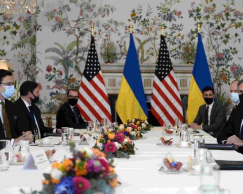 Ukrainian Foreign Minister Dmytro Kuleba