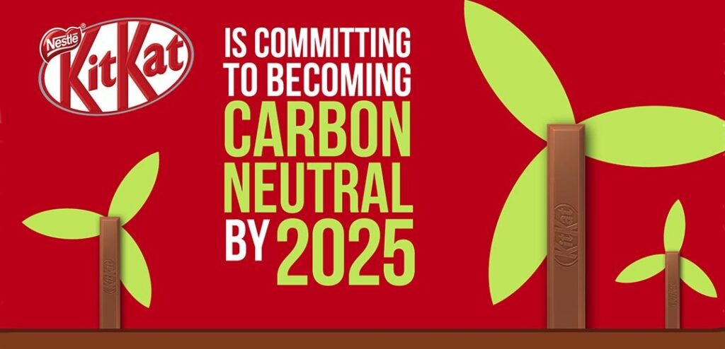 kitkat carbon neutral