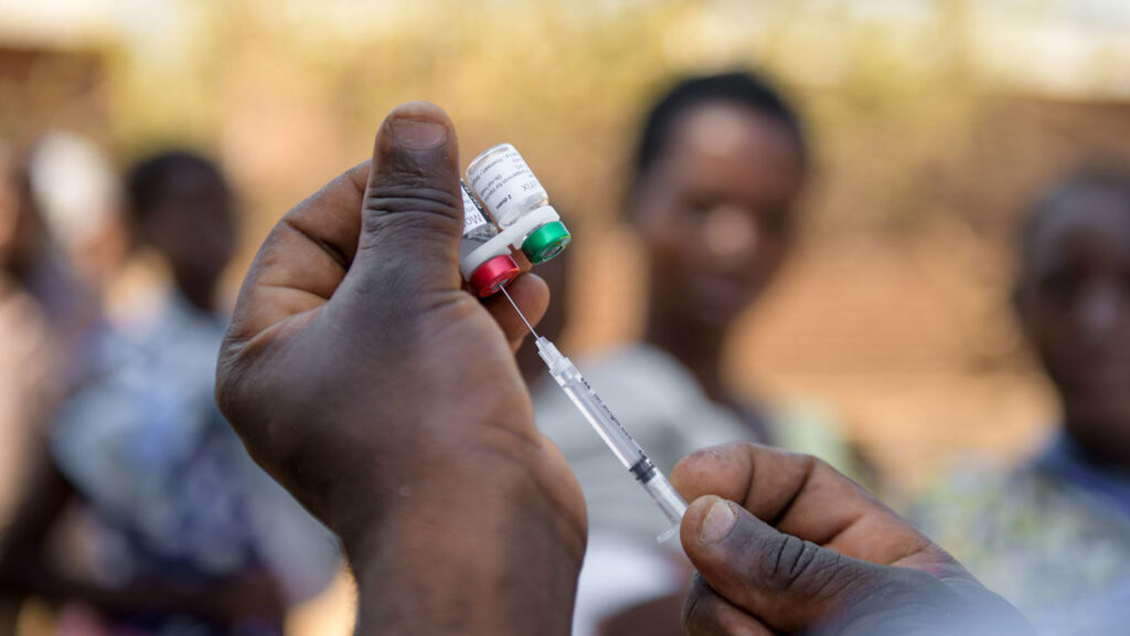 malaria vaccine reaches
