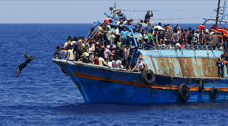 by people smugglers