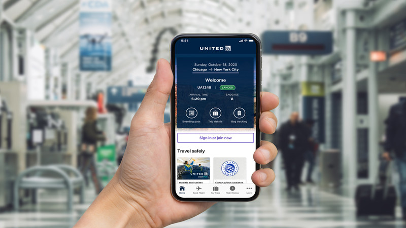United Airlines Best Travel App