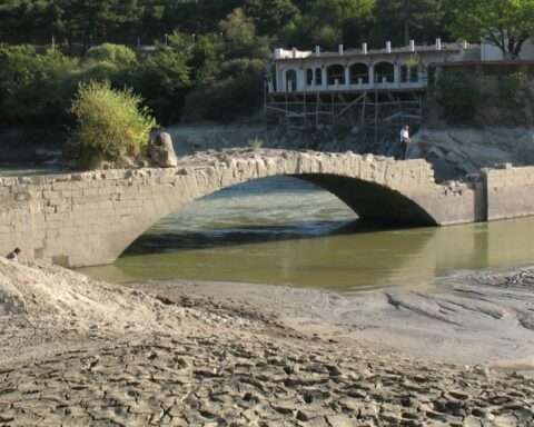 Pompey's Bridge' In Georgian River