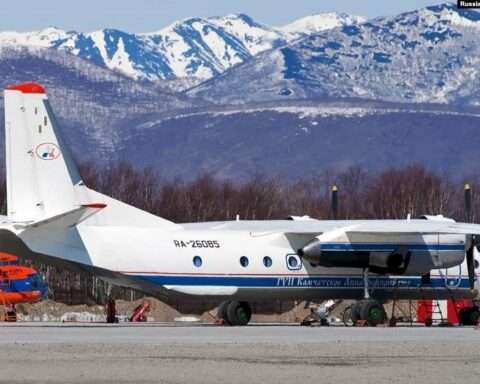 Russian An-26 plane