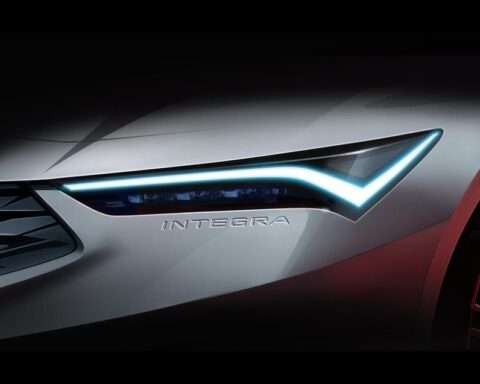 Acura Integra Teaser Sketch
