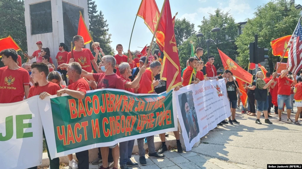 Montenegrins Protest