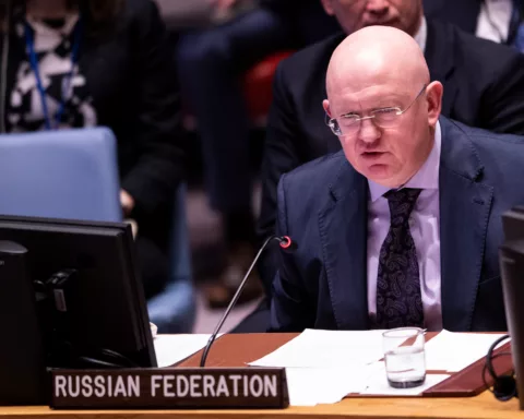 Russian Ambassador to the United Nations Vasily Nebenzya