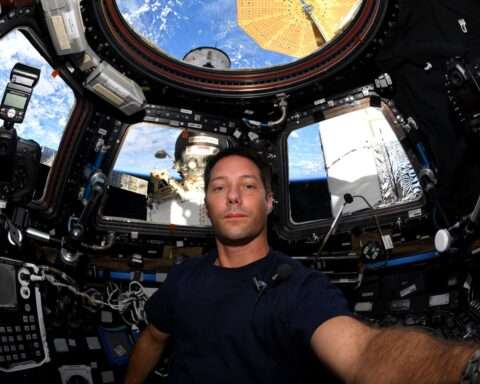 Thomas_s_selfie_during_Alpha_mission_pillars