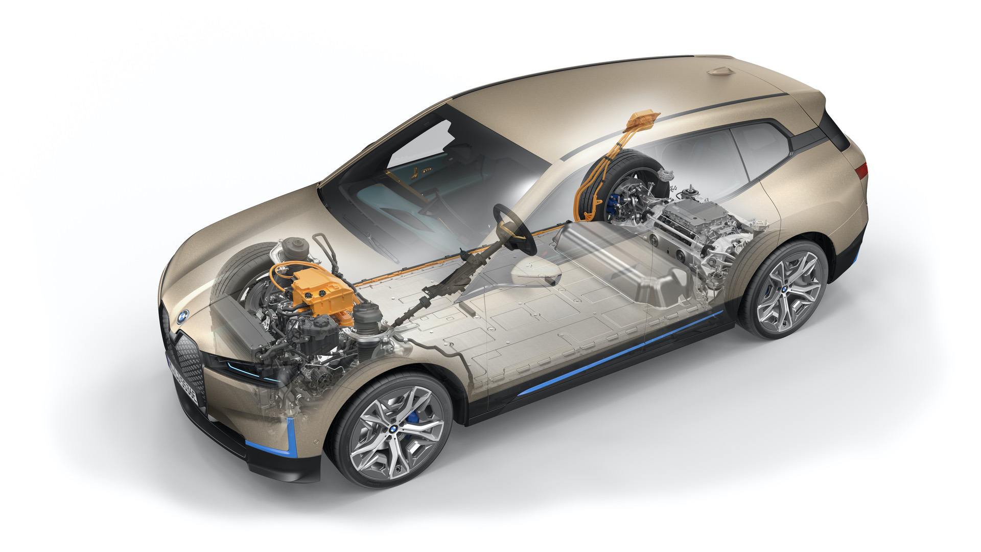 2022 bmw ix drivetrain battery