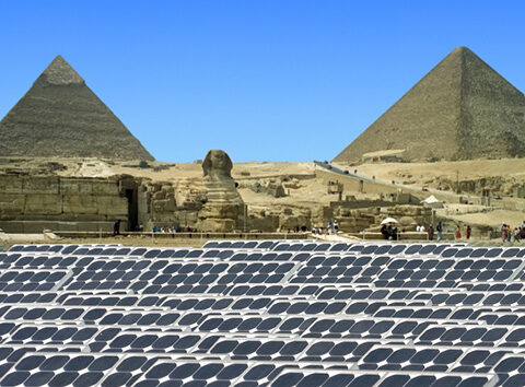 Solar panels in Egypt