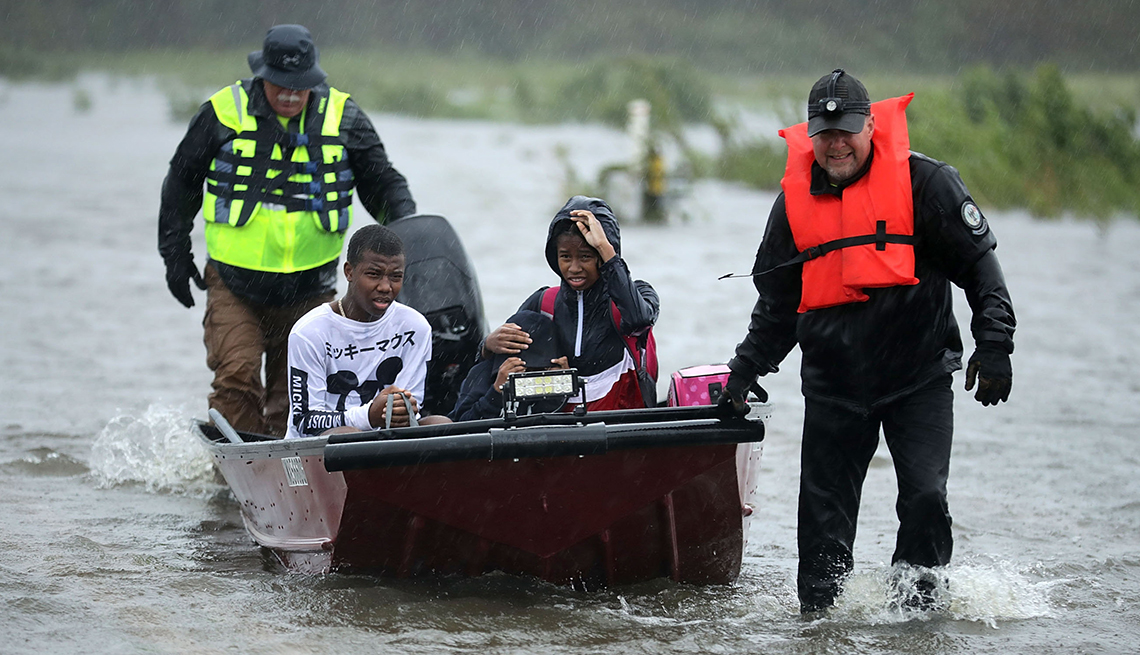 Hurricane Florence Slams Into Coast Of Carolinas