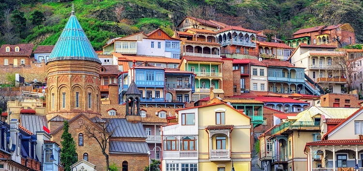 The Old Town of Tbilisi, Georgia