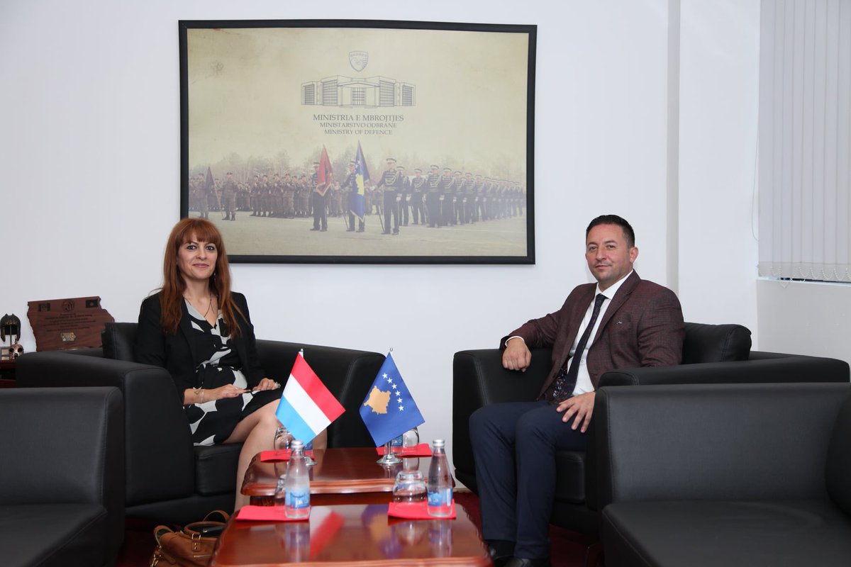 Ms. Natacha Gomes, Chargée d’affaires a.i. at the Embassy of Luxembourg in Kosovo