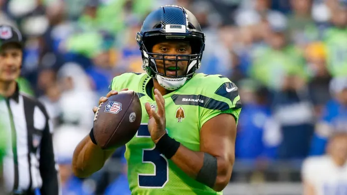 Seattle Seahawks quarterback Russell Wilson