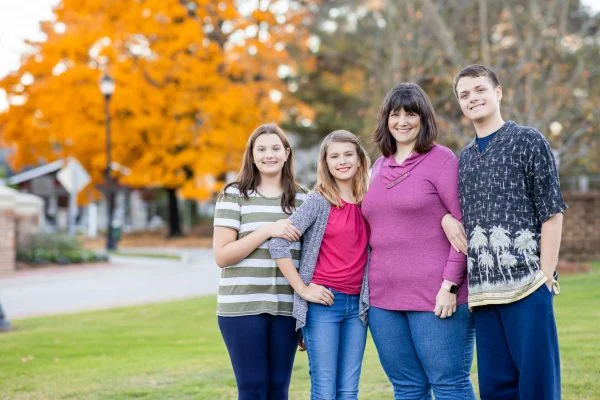 Bethany Denton, Lydia Denton and Elijah Denton