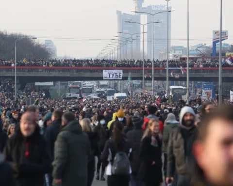 Serbs Protest