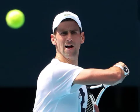 Serbian tennis star Novak Djokovic