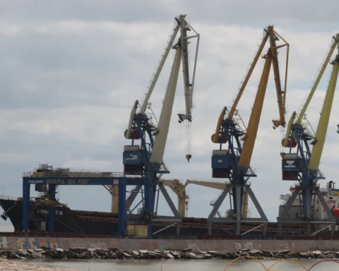 port in Mariupol
