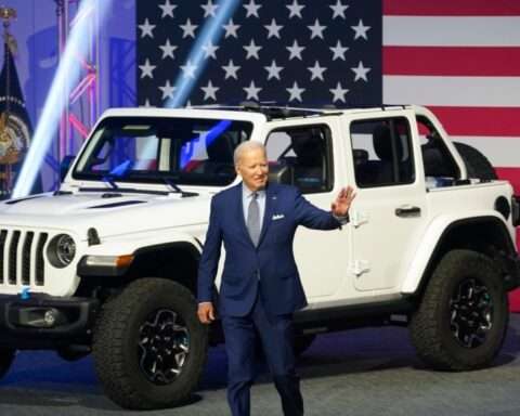 Biden Pushes Electric Cars