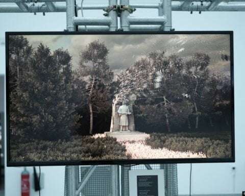 The Soviet monument in Dobrich