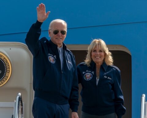 U.S. President Joe Biden air