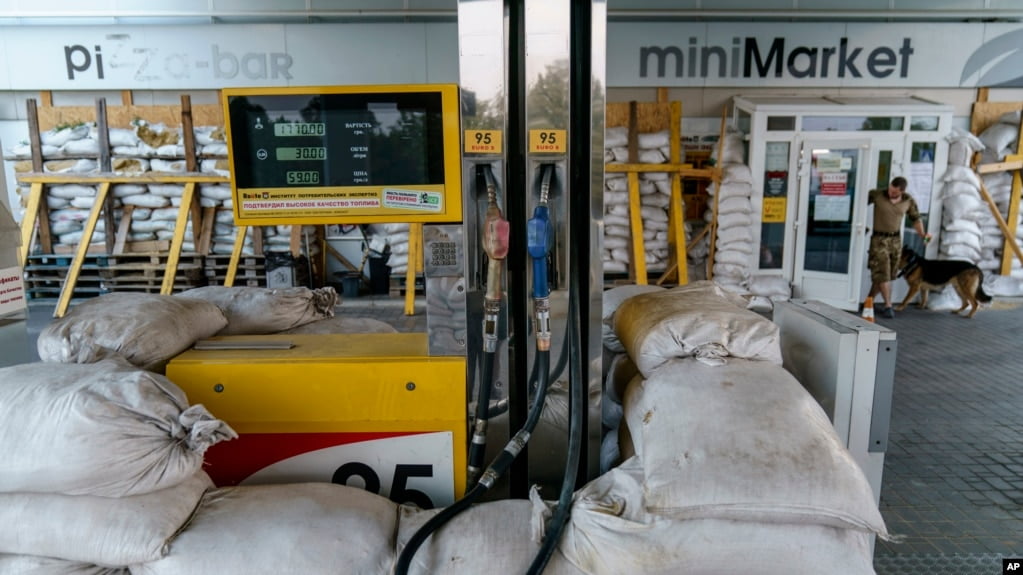 gas station pump