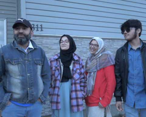 Razi Shaoib and family