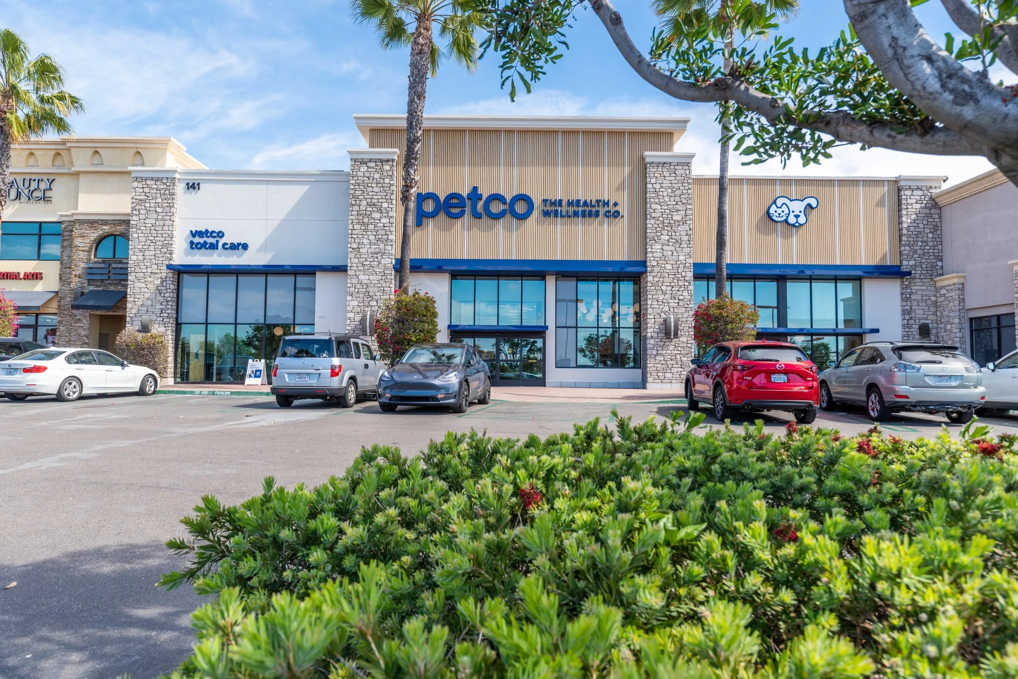 Petco’s newly re-opened location in San Marcos