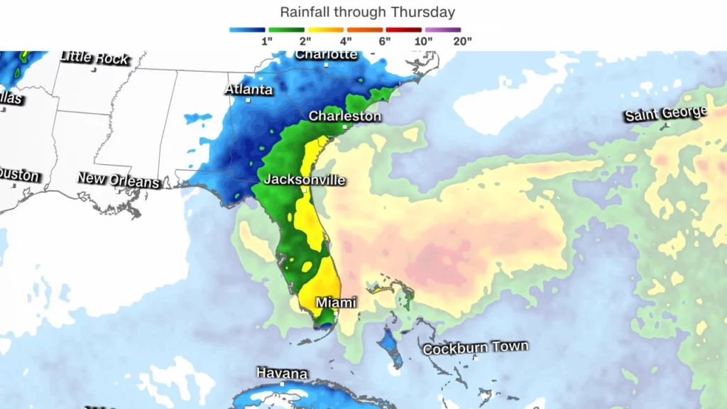 Subtropical Storm Nicole