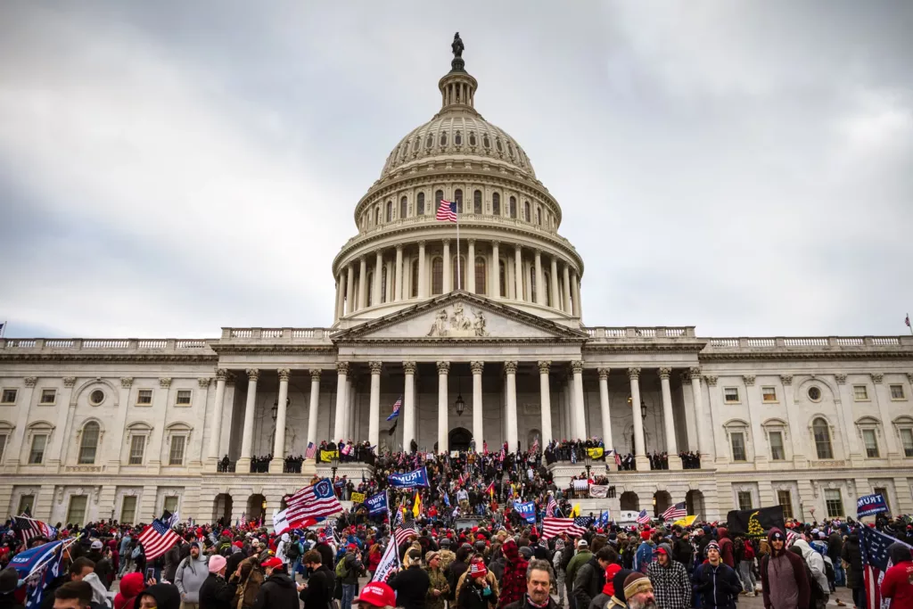 U.S. Capitol on Jan. 6, 2021