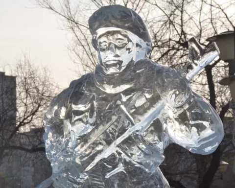 soldiers erected in Chita