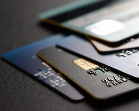 Stacked credit cards