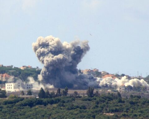 Israel bombards Lebanon