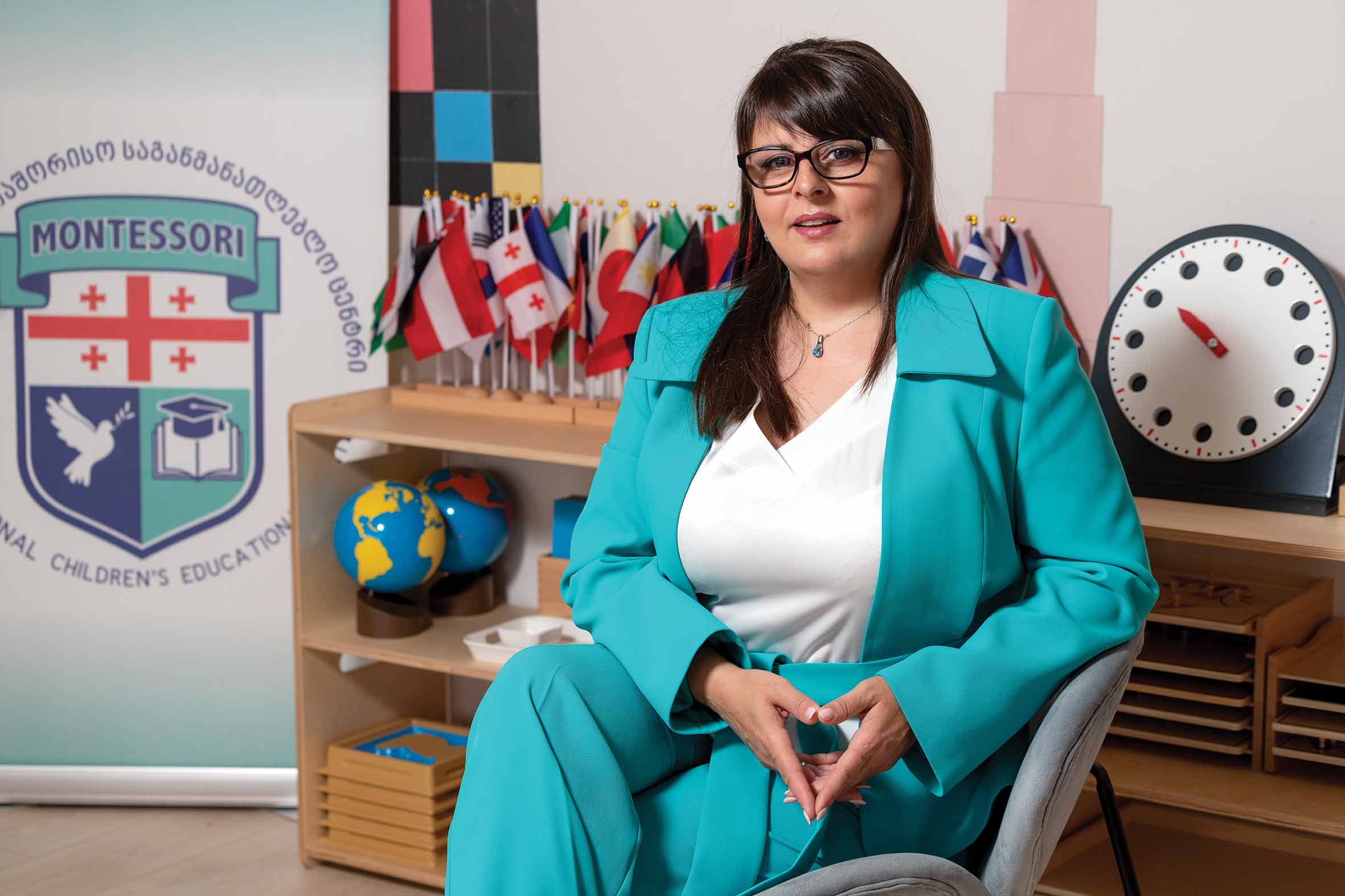 Inga Pataraia, Director of Montessori Association Georgia